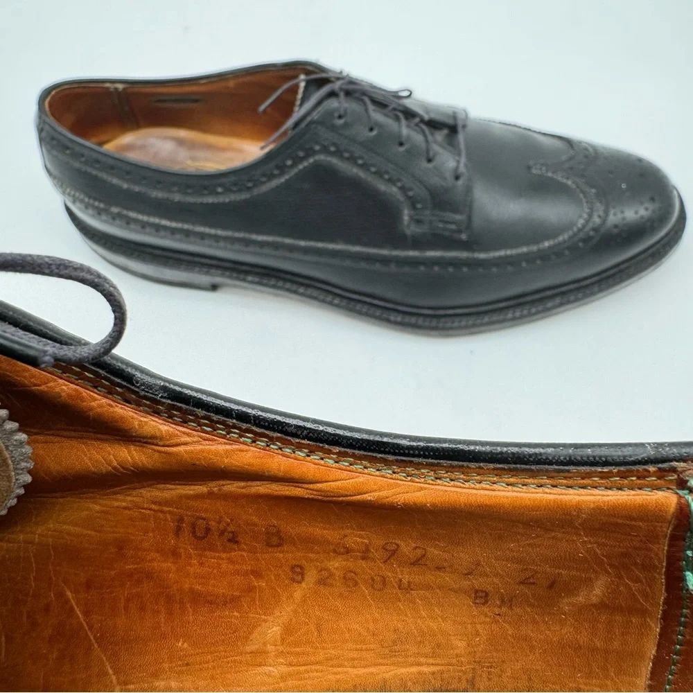 Florsheim black leather